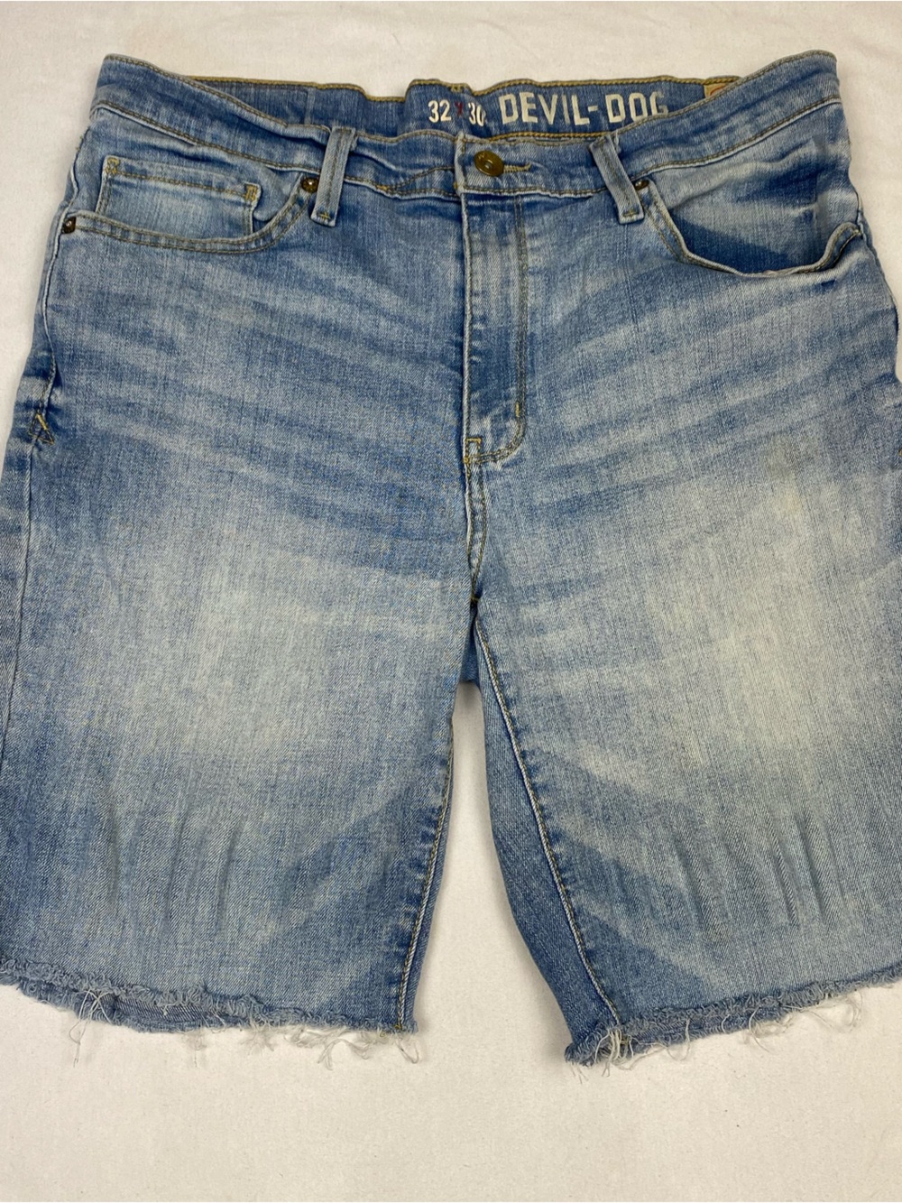 Men's Light Blue Denim Jean Shorts
